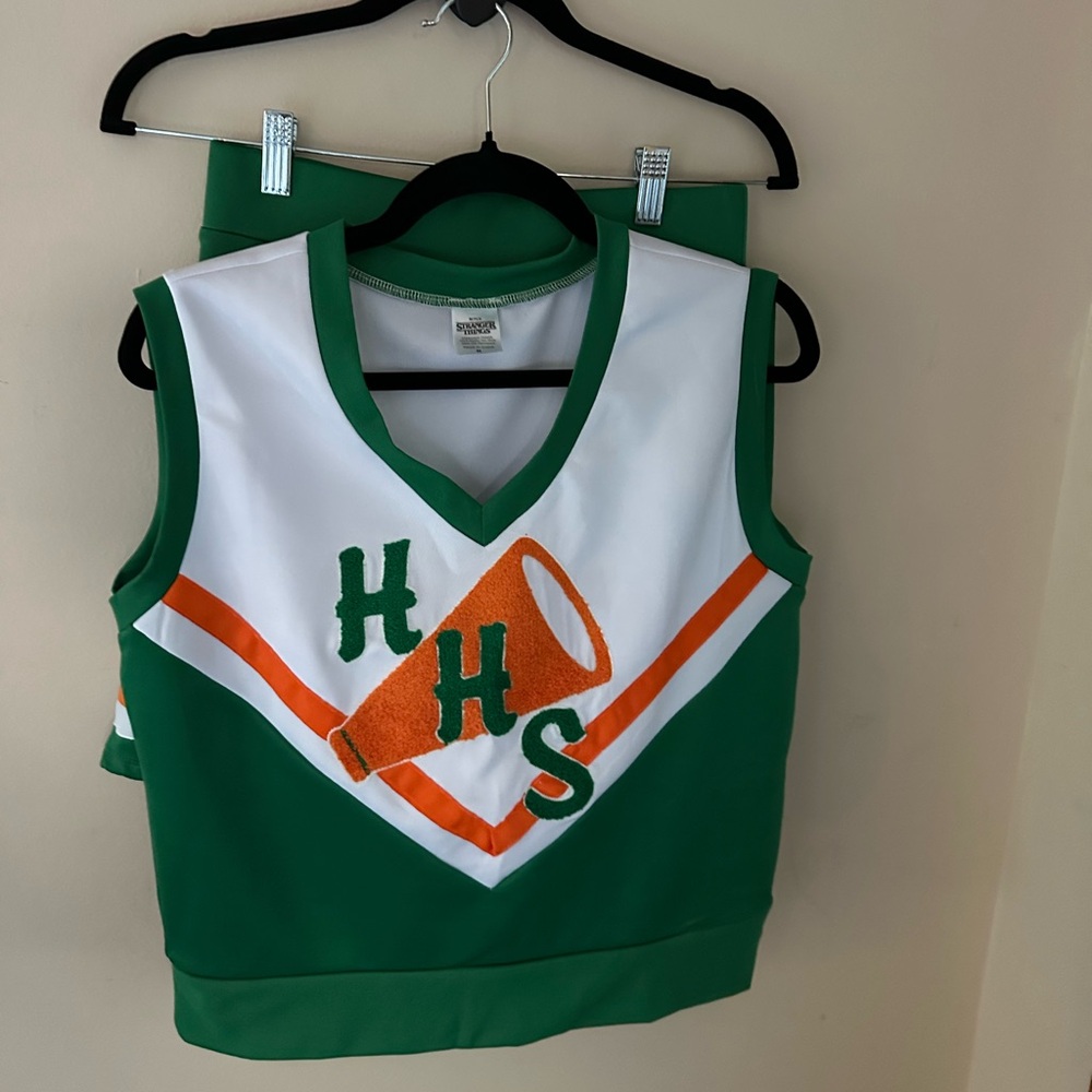 Chrissy Stranger Things Cheerleading Uniform. Women Medium. Hawkins High.